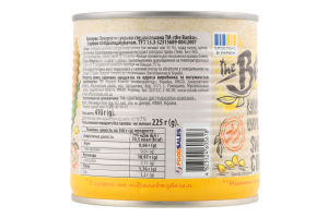 Кукурудза цукрова стерилізована 410г ж/б Зе Банка