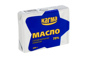 Масло 73% солодковершкове Селянське Кагма м/у 200г