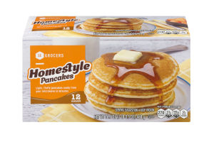 SE Grocers Pancakes Homestyle - 12 CT