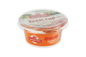 Крем-сыр 50% со вкусом лосося Звени Гора ст 130г