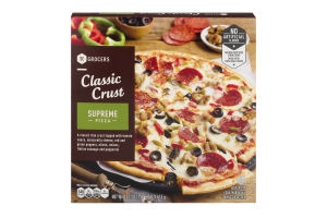 SE Grocers Pizza Classic Crust Supreme