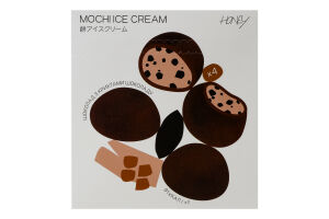 Морозиво Шоколад з крихтами шоколаду Mochi Honey к/у 152г