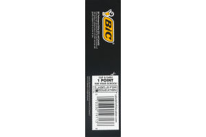 BiC Round Stic Xtra-Life Ball Pens Medium Black - 24 CT