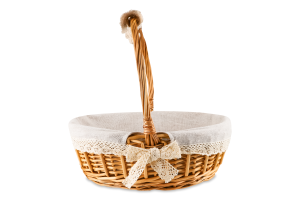 Кошик з лози L008 GRNW 32*25*11*27 см