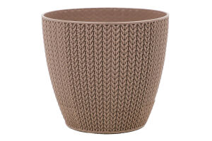 Вазон д/квітів Сумела 0,5л мокко Серінова