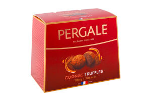 Цукерки трюфельні Cognac Pergale к/у 200г