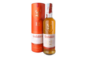 Виски 700мл 40% шотландский односолодовый 12 лет Triple Oak Glenfiddich тубус