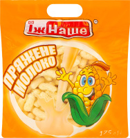 Палочки кукурузные сладкие неглазированные Топленое молоко ЇжНаше м/у 175г