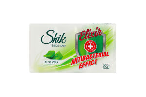 Мило туалетне антибактеріальне Aloe Vera Elixir Шик 5х70г