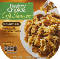 Healthy Choice Cafe Steamers Portabella Marsala Pasta