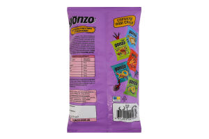 Трикутники кукурудзяні зі смаком бекону Gonzo м/у 70г