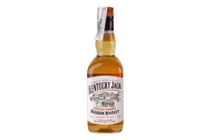 Виски 0.5л 40% американский Bourbon whiskey Kentucky Jack бут