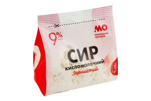 Творог 9% зернистый Молочний острів м/у 350г