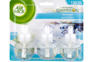 Air Wicks Essential Oils Fragrance Fresh Waters - 3 CT