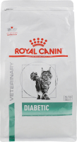 Корм сухой полнорационный диетический для взрослых котов Diabetic Veterinary Royal Canin м/у 400г