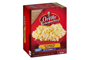 Orville Redenbacher's Gourmet Popping Corn Ultimate Butter Classic Bag - 12 CT
