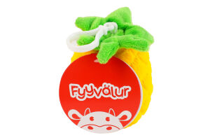Іграшка м'яка для дітей від 3років №99055 Ананасик Фруктові друзі Fyyvalur 1шт