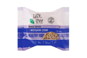 Хлібці гречані З морською сіллю Tasty Style м/у 30г