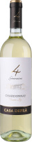 Вино 0.75л 12% біле напівсухе Chardonnay Casa Defra пл