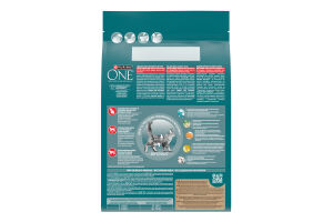 Корм сухой полнорационный для взрослых стерилизованных котов с высоким содержанием лосося Sterilcat Purina One м/у 2.8кг