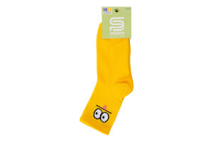 Шкарпетки дитячі з малюнком модель-3 висока резинка р.12-20 Premier Socks