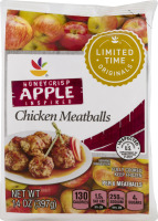 Ahold Honeycrisp Apple Inspired Chicken Meatball
