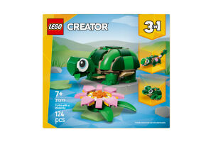 Конструктор для дітей від 7років №31377 Turtle with a waterlily Creator Lego 124ел