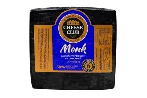 Сыр 50% твердый Монастырский выдержанный Cheese Club кг