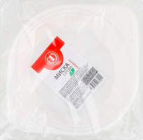 Миска супова одноразова 500мл ТМ "1" 6шт