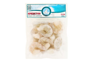 Креветки замороженные очищенные сырые 21/25 Polar Seafood в/у 250г