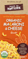 Back To Nature Organic Macaroni & Cheese Dinner