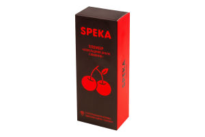 Мороженое 12.5% пломбир Шоколадный брауни с вишней Spekа к/у 85г