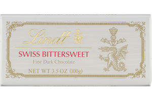 Lindt Swiss Bittersweet Fine Dark Chocolate