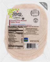 Nature's Promise Organic Uncured Oven Roasted Turkey Breast