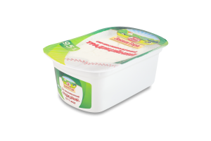 Сир кисломолочний 9.5% Традиційний Звени Гора лоток 400г