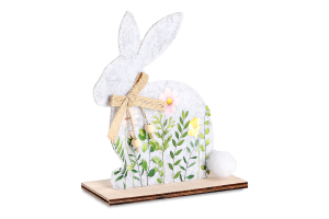 Прикраса Велик крол у кв дек дер16х4,5х17,5 986442