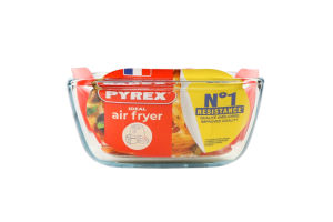 Форма скляна прямокутна 1.2л 23x15х7см №215В100/7948 Air fryer Pyrex 1шт