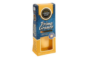 Сир 50% твердий витриманий 10міс визрівання Пріма Гранде Cheese Club к/у 150г