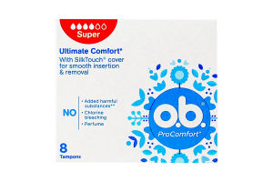 Тампони o.b. ProComfort Super В*
