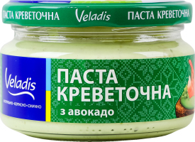 Паста креветочная с авокадо Veladis с/б 160г