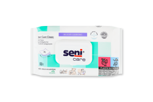 Салфетки влажные для ухода за кожей Classic Care Seni 68шт