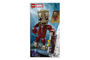 Конструктор для детей от 10лет №76341 Ravager jumpsuit Groot The Infinity saga Marvel Lego 604эл
