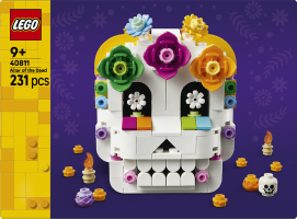 Конструктор для детей от 9лет №40811 Altar of the Dead Lego 231эл