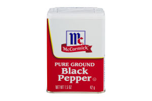 McCormick Pure Ground Black Pepper