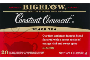 Bigelow Black Tea Constant Comment - 20 CT