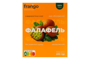 Фалафель заморожений смажений з водоростями норі Frango к/у 200г