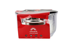 Каструля 1,9л корозійностійка сталь з кришкою d16см VC-3184-16 Vincent