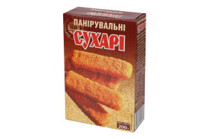 Сухари панировочные ПрАТ ХПП к/у 200г
