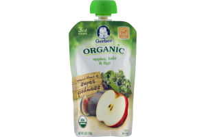 Gerber Organic 3rd Foods Organic Baby Food Apples, Kale & Figs