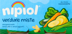 Пюре Nipiol овочеве